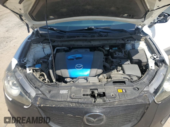 2013 Mazda CX-5 Sport with VIN JM3KE2BE4D0109296, listed as a Copart auction lot 55575555 with 130,112 mi miles and Salvage title. Bid and sale history available at DreamBid. Image 12.
