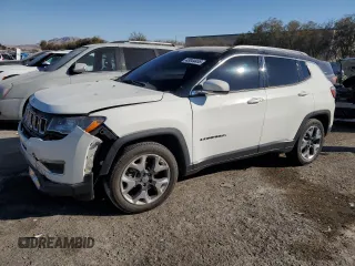2021 Jeep Compass Limited z VIN 3C4NJCCB5MT545637, wystawiony jako Copart lot #43044455 z przebiegiem 108 378 mil mil oraz Szkoda całkowita • Salvage title. Historia ofert i sprzedaży dostępna na DreamBid. Obrazek 1.