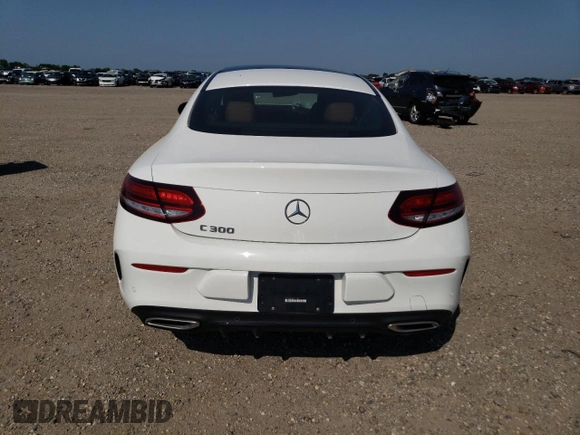 2023 Mercedes-Benz C 300 with VIN W1KWJ8DB0PG119286, listed as a Copart auction lot 57840973 with 6,919 mi miles and . Bid and sale history available at DreamBid. Image 6.