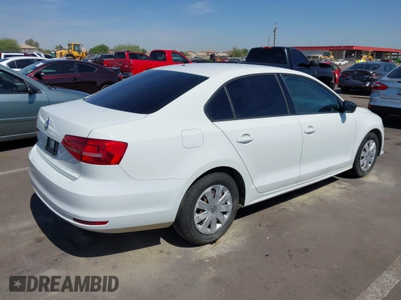2015 Volkswagen Jetta S с VIN 3VW2K7AJ1FM266410, выставлен на аукционе IAAI как лот 42353308 с пробегом 147 578 миль миль и . История ставок и продаж доступна на DreamBid. Изображение 4.