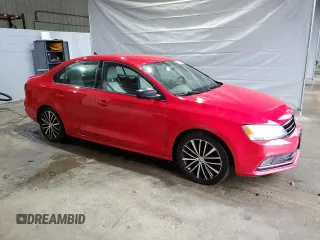 2016 Volkswagen Jetta Sport with VIN 3VWD17AJXGM269545, listed as a Copart auction lot 55795265 with 166,573 mi miles and Salvage title. Bid and sale history available at DreamBid. Image 4.