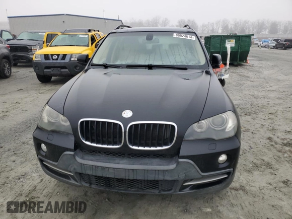 2008 BMW X5 3.0si with VIN 5UXFE43538L003333, listed as a Copart auction lot 86924614 with 144,860 mi miles and Clean Title. Bid and sale history available at carsss.com. Image 5.