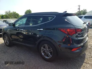 2017 Hyundai Santa Fe 2.4L with VIN 5NMZUDLB3HH038625, listed as a Copart auction lot 62385955 with 84,046 mi miles and Salvage title. Bid and sale history available at DreamBid. Image 2.