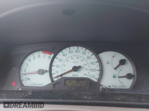 2003 Toyota Corolla CE with VIN 1NXBR32E93Z019759, listed as a IAAI auction lot 41531950 with 223,161 mi miles and . Bid and sale history available at DreamBid. Image 7.