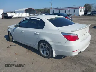 2009 BMW 5 Series 528i with VIN WBANU53559C123140, listed as a IAAI auction lot 41485181 with 247,361 mi miles and . Bid and sale history available at carsss.com. Image 3.