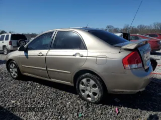 2008 Kia Spectra SX with VIN KNAFE121585534159, listed as a Copart auction lot 47264085 with 238,871 mi miles and Salvage Title. Bid and sale history available at carsss.com. Image 2.