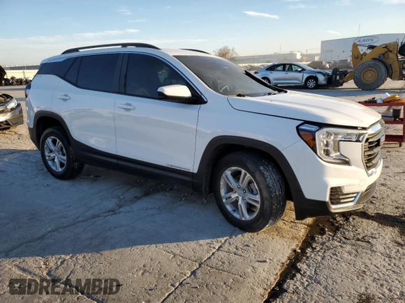 2022 GMC Terrain SLE with VIN 3GKALTEV0NL106903, listed as a Copart auction lot 82581964 with Not provided miles and Salvage title. Bid and sale history available at DreamBid. Image 4.