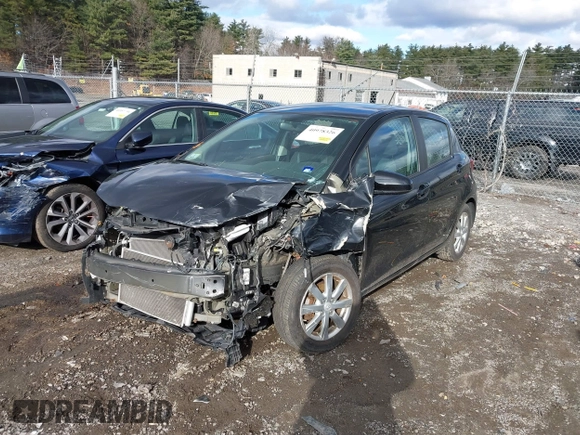 2015 Toyota Yaris L with VIN VNKKTUD39FA028708, listed as a IAAI auction lot 40978326 with 83,377 mi miles. Bid and sale history available at carsss.com. Image 18.