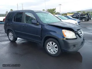 2006 Honda CR-V EX with VIN JHLRD788X6C011242, listed as a IAAI auction lot 41714756 with 199,074 mi miles. Bid and sale history available at carsss.com. Image 1.