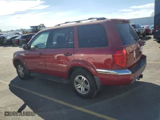 2003 Honda Pilot EX with VIN 2HKYF18793H507012, listed as a Copart auction lot 46451745 with 158,172 mi miles and Salvage Title. Bid and sale history available at carsss.com. Image 2.