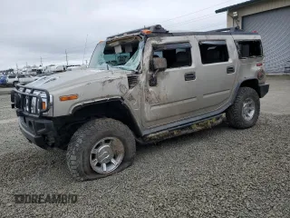 2005 Hummer H2 SUV with VIN 5GRGN23U85H119139, listed as a Copart auction lot 48065745 with 178,449 mi miles and Salvage Title. Bid and sale history available at carsss.com. Image 1.