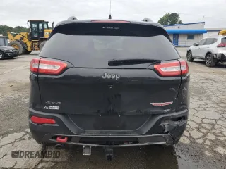 2014 Jeep Cherokee Trailhawk with VIN 1C4PJMBS6EW211385, listed as a Copart auction lot 55923255 with 162,753 mi miles and Clean title. Bid and sale history available at DreamBid. Image 6.