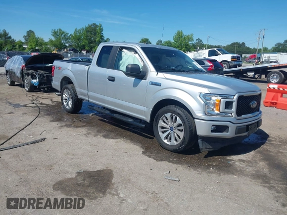 2018 Ford F-150 XL z VIN 1FTEX1CP3JFC11109, wystawiony jako IAAI lot #42196605 z przebiegiem 97 606 mil mil oraz . Historia ofert i sprzedaży dostępna na DreamBid. Obrazek 1.
