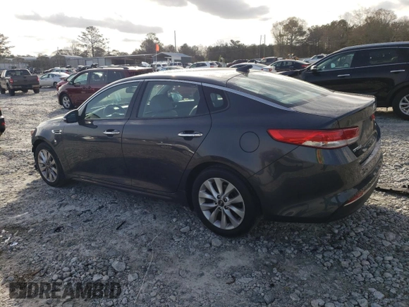 2017 Kia Optima EX with VIN 5XXGU4L34HG143236, listed as a Copart auction lot 49282095 with 152,818 mi miles and Salvage Title. Bid and sale history available at carsss.com. Image 2.