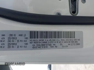 2019 Jeep Compass Latitude with VIN 3C4NJCBB0KT677025, listed as a IAAI auction lot 42574952 with 53,681 mi miles and . Bid and sale history available at DreamBid. Image 9.