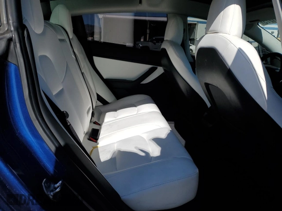 2021 Tesla Model 3 Long Range with VIN 5YJ3E1EBXMF925147, listed as a Copart auction lot 49741275 with 106,947 mi miles and Salvage Title. Bid and sale history available at DreamBid. Image 10.