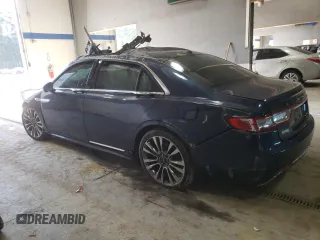 2017 Lincoln Continental Select with VIN 1LN6L9SP0H5617408, listed as a Copart auction lot 75328034 with 0 mi miles and Salvage Title. Bid and sale history available at carsss.com. Image 2.