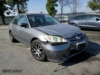 2004 Honda Civic LX with VIN 2HGES16594H586757, listed as a Copart auction lot 42595235 with 294,135 mi miles and Salvage Title. Bid and sale history available at carsss.com. Image 10.