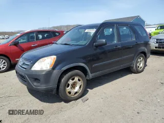 2006 Honda CR-V LX with VIN JHLRD78556C000946, listed as a Copart auction lot 54084955 with 234,159 mi miles and Clean Title. Bid and sale history available at carsss.com. Image 1.