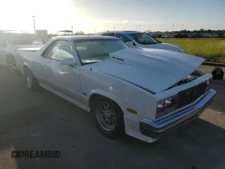 1986 Chevrolet El Camino SS with VIN 3GCCW80H9GS916596, listed as a Copart auction lot 74758864 with 0 mi miles and Salvage Title. Bid and sale history available at carsss.com. Image 4.