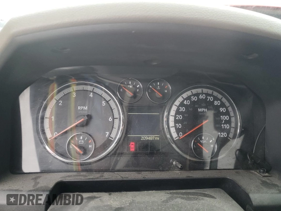 2010 Dodge 1500 SLT with VIN 1D7RV1CP3AS256734, listed as a Copart auction lot 42459025 with 209,487 mi miles and Salvage Title. Bid and sale history available at carsss.com. Image 9.
