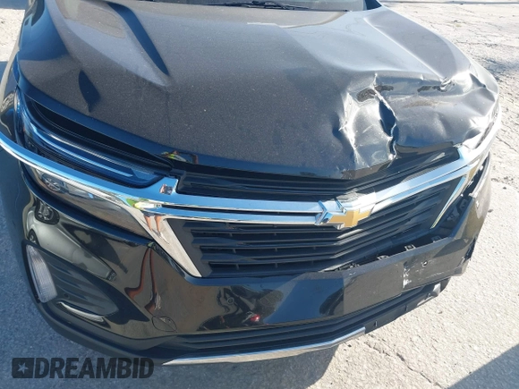 2022 Chevrolet Equinox LT with VIN 3GNAXKEV6NL114134, listed as a IAAI auction lot 40828504 with 43,240 mi miles and . Bid and sale history available at DreamBid. Image 18.