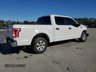 2017 Ford F-150 XL with VIN 1FTEW1CF3HFC04617, listed as a Copart auction lot 88091065 with 206,559 mi miles and Salvage title. Bid and sale history available at DreamBid. Image 3.