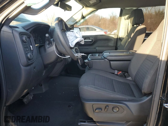 2022 Chevrolet Silverado 1500 Custom Trail Boss with VIN 3GCPDCED9NG629033, listed as a Copart auction lot 42875165 with 42,537 mi miles and Salvage Title. Bid and sale history available at DreamBid. Image 7.