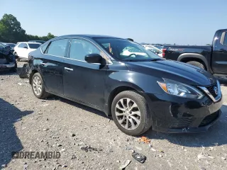 2017 Nissan Sentra S with VIN 3N1AB7AP7HY337823, listed as a Copart auction lot 62816995 with 73,448 mi miles and Salvage title. Bid and sale history available at DreamBid. Image 4.