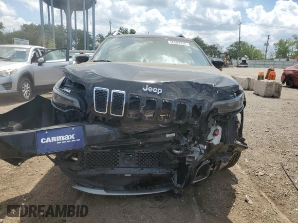 2021 Jeep Cherokee Limited z VIN 1C4PJMDX4MD229726, wystawiony jako Copart lot #56583315 z przebiegiem 46 704 mil mil oraz Szkoda całkowita • Salvage title. Historia ofert i sprzedaży dostępna na DreamBid. Obrazek 5.