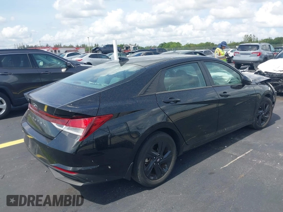 2023 Hyundai Elantra SEL with VIN 5NPLM4AG9PH101104, listed as a IAAI auction lot 42390914 with 19,614 mi miles and . Bid and sale history available at DreamBid. Image 4.