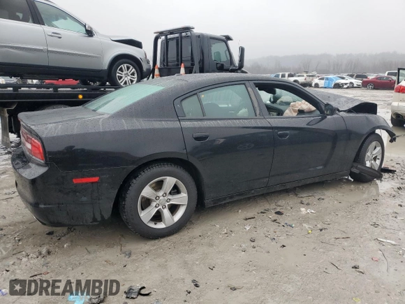2012 Dodge Charger SXT with VIN 2C3CDXHG5CH302240, listed as a Copart auction lot 43925965 with 237,158 mi miles and Salvage Title. Bid and sale history available at carsss.com. Image 3.