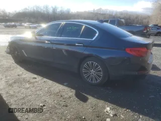 2017 BMW 5 Series 530i xDrive with VIN WBAJA7C31HG905931, listed as a Copart auction lot 50014175 with 107,630 mi miles and Salvage Title. Bid and sale history available at carsss.com. Image 2.