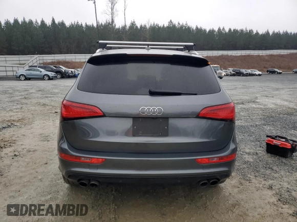 2015 Audi SQ5 Prestige z VIN WA1VGAFP7FA052184, wystawiony jako Copart lot #41655245 z przebiegiem 76 068 mil mil oraz Szkoda całkowita • Salvage title. Historia ofert i sprzedaży dostępna na DreamBid. Obrazek 6.