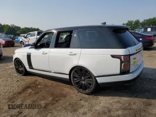 2020 Land Rover Range Rover P525 HSE with VIN SALGS2SEXLA578157, listed as a Copart auction lot 60803015 with 79,716 mi miles and Salvage title. Bid and sale history available at DreamBid. Image 2.