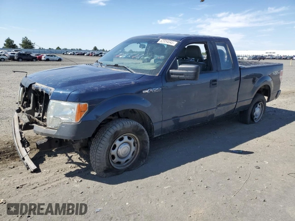 2014 Ford F-150 XL with VIN 1FTFX1EF9EKF94236, listed as a Copart auction lot 62954045 with 203,713 mi miles and Salvage title. Bid and sale history available at DreamBid. Image 1.