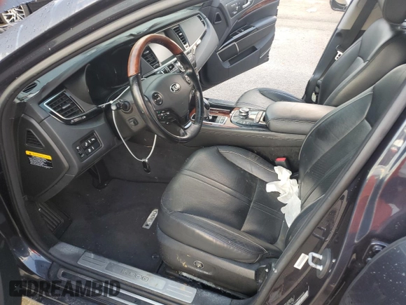 2015 Kia K900 Luxury with VIN KNALW4D43F6022254, listed as a Copart auction lot 73966104 with 52,161 mi miles and Salvage Title. Bid and sale history available at carsss.com. Image 7.