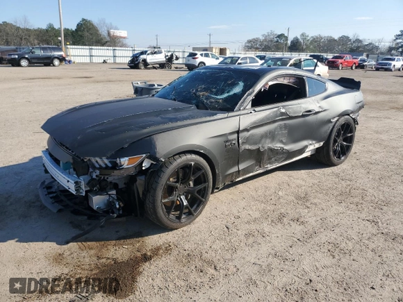 2017 Ford Mustang GT with VIN 1FA6P8CFXH5343293, listed as a Copart auction lot 87749175 with 42,819 mi miles and Salvage title. Bid and sale history available at DreamBid. Image 1.