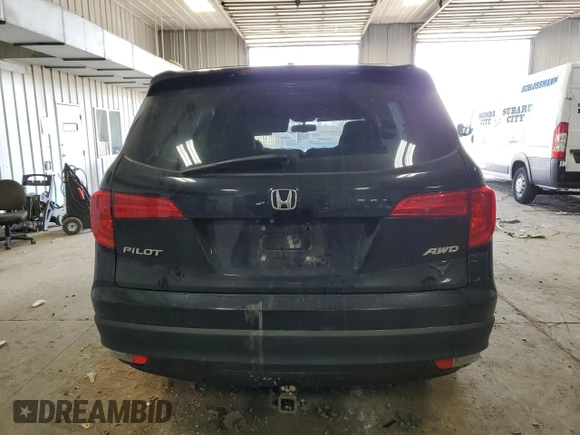 2016 Honda Pilot EX-L with VIN 5FNYF6H50GB100597, listed as a Copart auction lot 54680385 with 125,633 mi miles and Clean Title. Bid and sale history available at DreamBid. Image 6.
