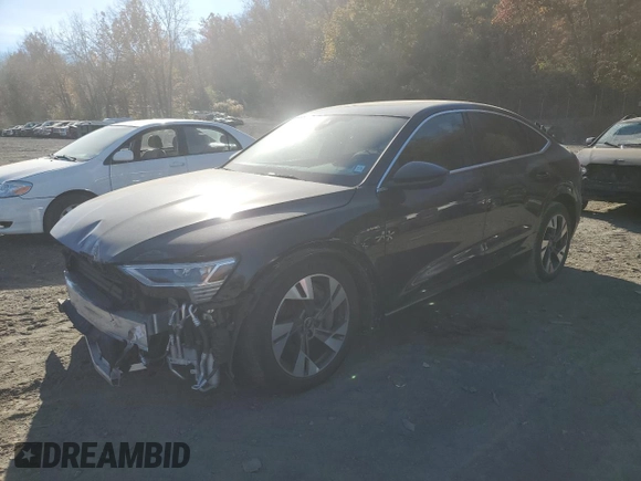 2022 Audi e-tron Sportback Premium Plus z VIN WA12ABGE8NB022921, wystawiony jako Copart lot #78085344 z przebiegiem 54 270 mil mil oraz Szkoda całkowita • Salvage title. Historia ofert i sprzedaży dostępna na DreamBid. Obrazek 1.