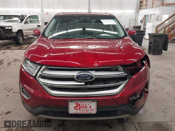 2016 Ford Edge Titanium with VIN 2FMPK4K85GBB23767, listed as a IAAI auction lot 41164217 with 134,212 mi miles and . Bid and sale history available at DreamBid. Image 13.