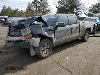 2019 Chevrolet Silverado 1500 LT with VIN 2GCVKPEC5K1108648, listed as a Copart auction lot 44074545 with 125,689 mi miles and Salvage Title. Bid and sale history available at DreamBid. Image 1.