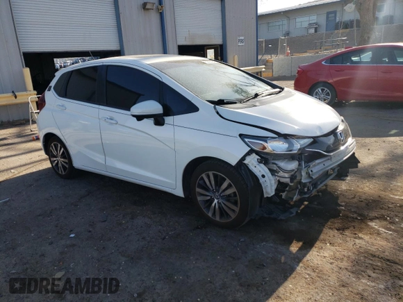 2015 Honda Fit EX-L with VIN 3HGGK5H84FM746569, listed as a Copart auction lot 52924245 with 77,059 mi miles and Salvage Title. Bid and sale history available at carsss.com. Image 4.