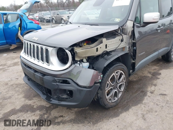 2018 Jeep Renegade Limited z VIN ZACCJBDB4JPH11505, wystawiony jako IAAI lot #41749500 z przebiegiem 75 494 mil mil oraz . Historia ofert i sprzedaży dostępna na DreamBid. Obrazek 6.