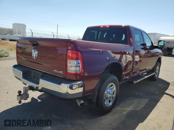 2024 Ram 2500 Tradesman with VIN 3C6UR5CL7RG118234, listed as a Copart auction lot 56028445 with 15,924 mi miles and Salvage title. Bid and sale history available at DreamBid. Image 3.