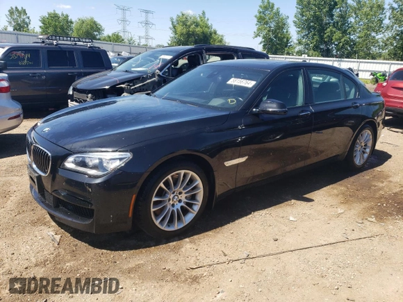2014 BMW 7 Series ALPINA B7 xDrive with VIN WBAYF8C51ED653036, listed as a Copart auction lot 58156764 with 116,611 mi miles and Salvage Title. Bid and sale history available at DreamBid. Image 1.