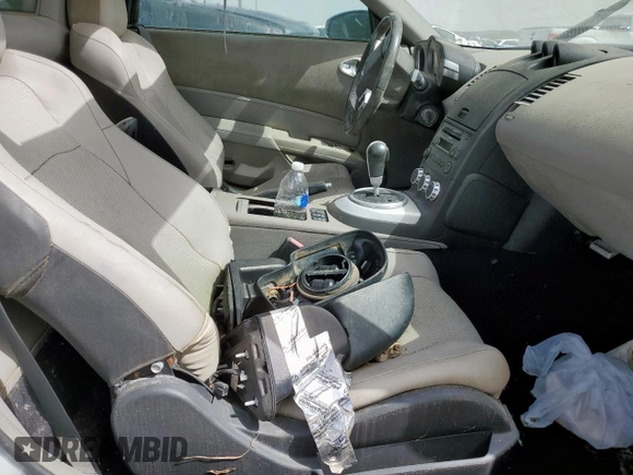2006 Nissan 350Z Touring with VIN JN1AZ36A36M453111, listed as a Copart auction lot 48256435 with 0 mi miles and Clean Title. Bid and sale history available at carsss.com. Image 10.