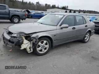 2001 Saab 9-5 with VIN YS3ED48E813008499, listed as a Copart auction lot 84397094 with 207,316 mi miles and Salvage Title. Bid and sale history available at carsss.com. Image 1.