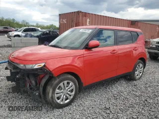 2021 Kia Soul S with VIN KNDJ23AU9M7768350, listed as a Copart auction lot 52896785 with 58,355 mi miles and Salvage Title. Bid and sale history available at carsss.com. Image 1.