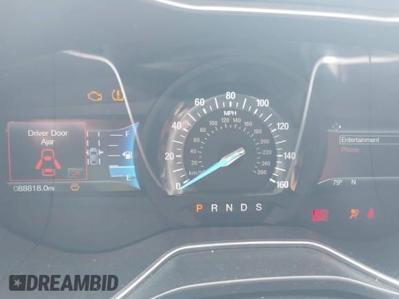 2017 Ford Fusion Titanium with VIN 3FA6P0D92HR252476, listed as a IAAI auction lot 40176942 with 88,818 mi miles and . Bid and sale history available at DreamBid. Image 7.